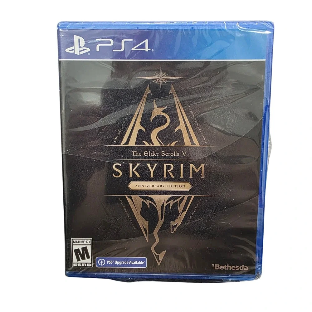 Skyrim Anniversary Edition PS4 2021 Bethesda Video Game RPG Action Adventure New